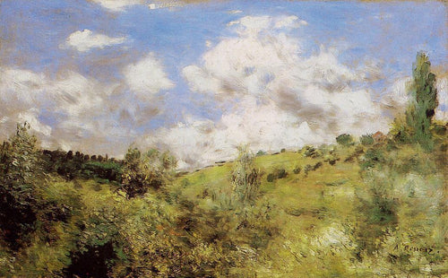 Vento forte (Pierre-Auguste Renoir) - Reprodução com Qualidade Museu