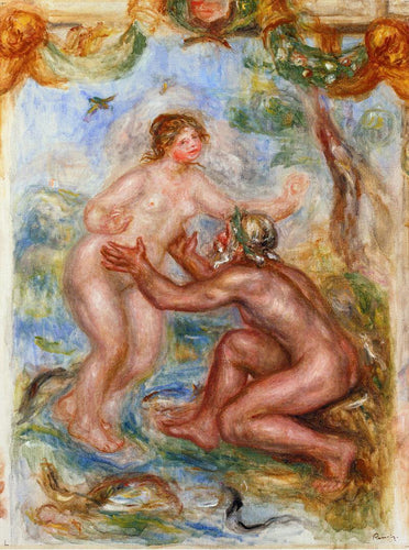 Estudo para o Saone Abraçado pelo Rhone (Pierre-Auguste Renoir) - Reprodução com Qualidade Museu