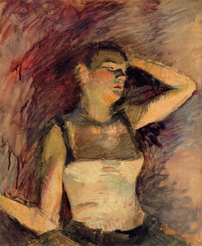Study Of A Dancer (Henri de Toulouse-Lautrec) - Reprodução com Qualidade Museu