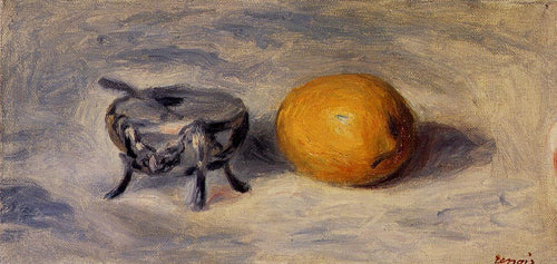 Açucareiro e limão (Pierre-Auguste Renoir) - Reprodução com Qualidade Museu