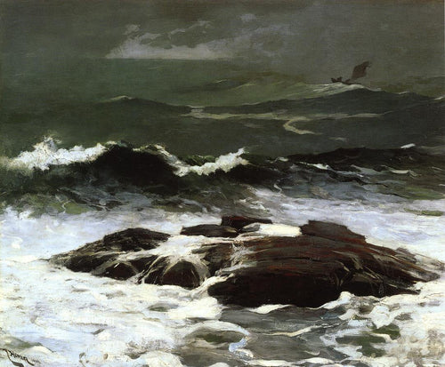 Tempestade de verão (Winslow Homer) - Reprodução com Qualidade Museu