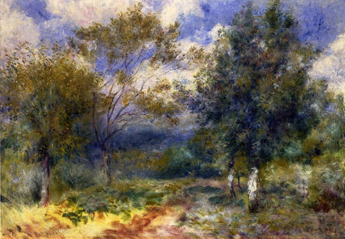 Paisagem Ensolarada (Pierre-Auguste Renoir) - Reprodução com Qualidade Museu