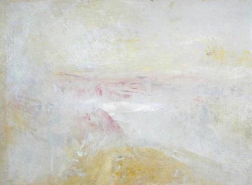 Pôr do sol no topo do Rigi (Joseph Mallord William Turner) - Reprodução com Qualidade Museu