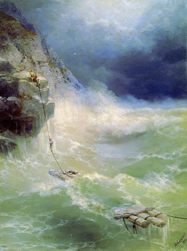 Surf (Ivan Aivazovsky) - Reprodução com Qualidade Museu