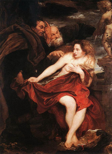 Susanna e os mais velhos (Anthony van Dyck) - Reprodução com Qualidade Museu