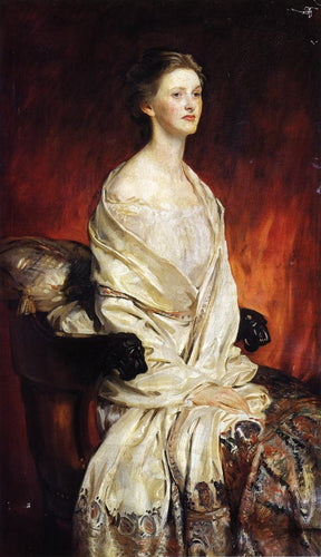 Sylvia Harrison (John Singer Sargent) - Reprodução com Qualidade Museu