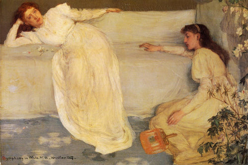 Symphony In White, No. 3 (James Abbott McNeill Whistler) - Reprodução com Qualidade Museu