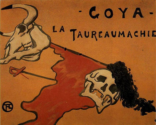 Tauromaquia (Henri de Toulouse-Lautrec) - Reprodução com Qualidade Museu