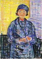 Ebba Ridderstad (Edvard Munch) - Reprodução com Qualidade Museu