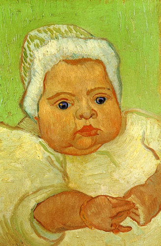The Baby Marcelle Roulin (Vincent Van Gogh) - Reprodução com Qualidade Museu
