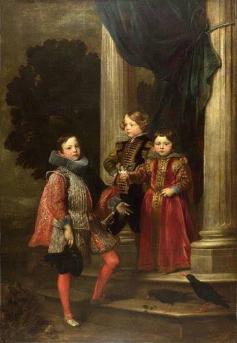 As Crianças Balbi (Anthony van Dyck) - Reprodução com Qualidade Museu