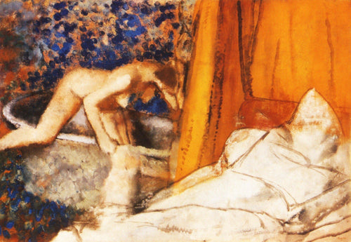 O banho (Edgar Degas) - Reprodução com Qualidade Museu