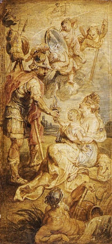 O nascimento de Henri IV da França (Peter Paul Rubens) - Reprodução com Qualidade Museu