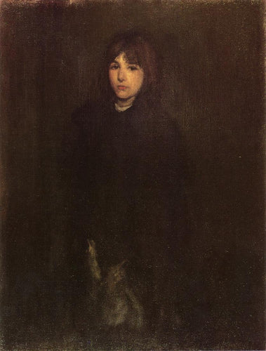 O menino em um manto (James Abbott McNeill Whistler) - Reprodução com Qualidade Museu