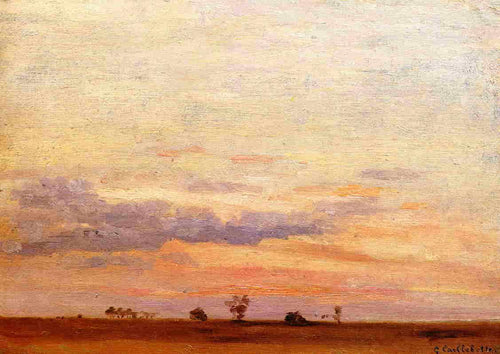 The Briard Plain (Gustave Caillebotte) - Reprodução com Qualidade Museu