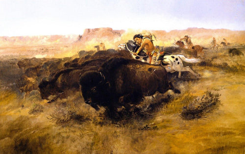 The Buffalo Hunt - Replicarte