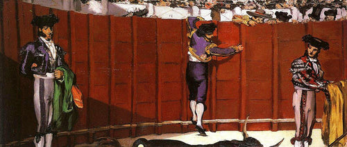 A tourada (Edouard Manet) - Reprodução com Qualidade Museu