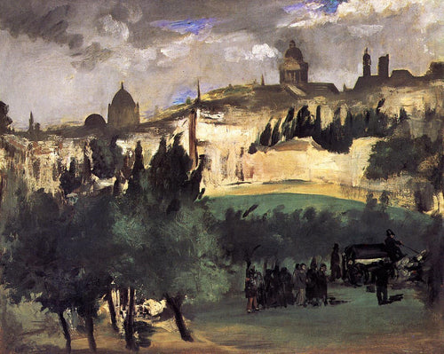 O enterro (Edouard Manet) - Reprodução com Qualidade Museu