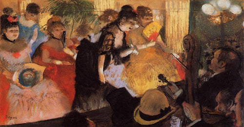 The Cafe Concert (Edgar Degas) - Reprodução com Qualidade Museu