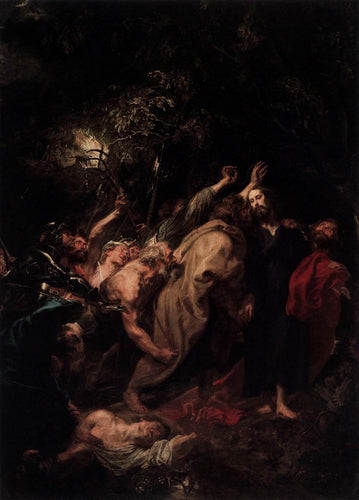 A captura de cristo (Anthony van Dyck) - Reprodução com Qualidade Museu