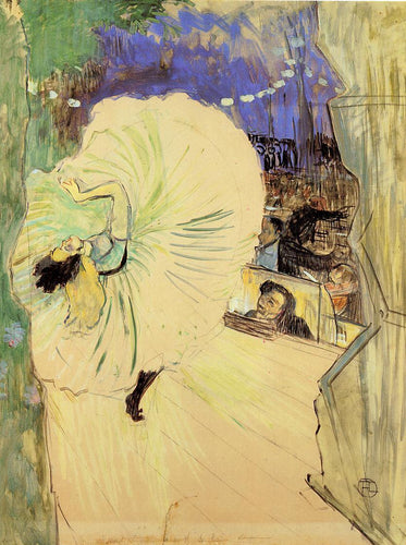 The Cartwheel (Henri de Toulouse-Lautrec) - Reprodução com Qualidade Museu