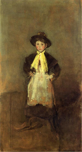 A garota chelsea (James Abbott McNeill Whistler) - Reprodução com Qualidade Museu