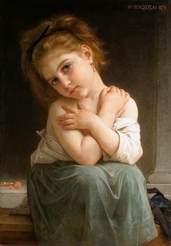 O frio (William-Adolphe Bouguereau) - Reprodução com Qualidade Museu