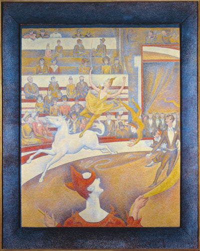 O circo (Georges Seurat) - Reprodução com Qualidade Museu