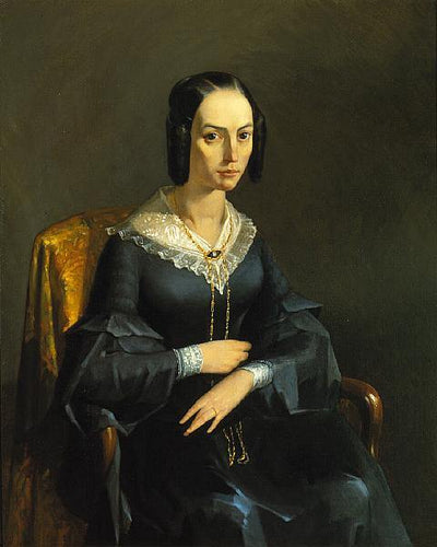 The Comtesse Of Valmont (Jean-François Millet) - Reprodução com Qualidade Museu