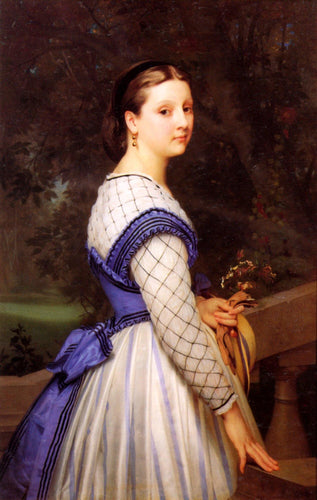 A condessa De Montholon (William-Adolphe Bouguereau) - Reprodução com Qualidade Museu