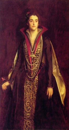 A condessa de Rocksavage, mais tarde marquesa de Cholmondeley (John Singer Sargent) - Reprodução com Qualidade Museu