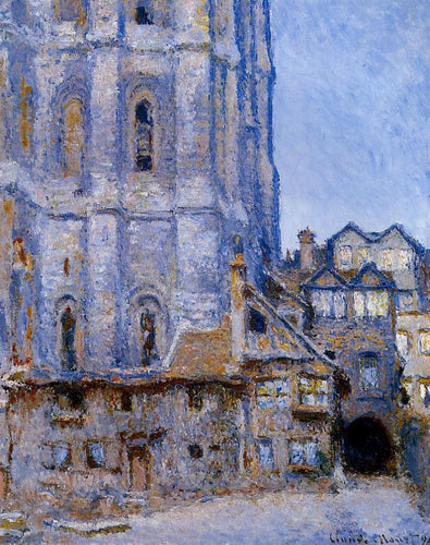 The Cour Dalbane (Claude Monet) - Reprodução com Qualidade Museu