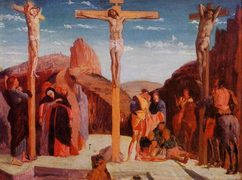 A crucificação após Mantegna (Edgar Degas) - Reprodução com Qualidade Museu