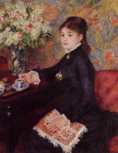 A xícara de chocolate (Pierre-Auguste Renoir) - Reprodução com Qualidade Museu