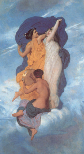 A danca (William-Adolphe Bouguereau) - Reprodução com Qualidade Museu