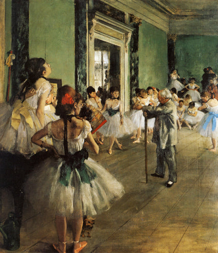 Aula de Ballet (Edgar Degas) - Reprodução com Qualidade Museu