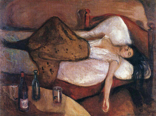 O dia seguinte (Edvard Munch) - Reprodução com Qualidade Museu