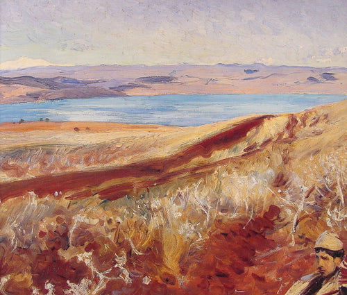 O mar Morto (John Singer Sargent) - Reprodução com Qualidade Museu