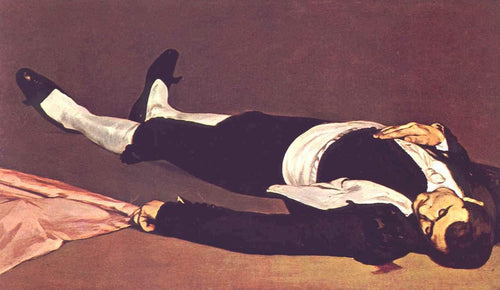 O Toreador Morto (Edouard Manet) - Reprodução com Qualidade Museu