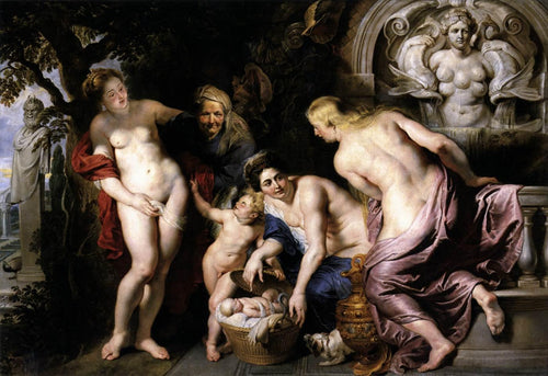 A descoberta do menino Erichthonius (Peter Paul Rubens) - Reprodução com Qualidade Museu