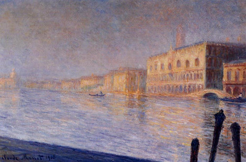 Palácio Ducal (Claude Monet) - Reprodução com Qualidade Museu