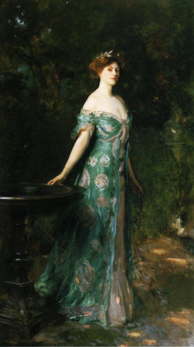 A duquesa de Sutherland (John Singer Sargent) - Reprodução com Qualidade Museu