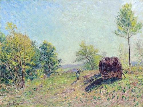 The Edge Of The Forest (Alfred Sisley) - Reprodução com Qualidade Museu