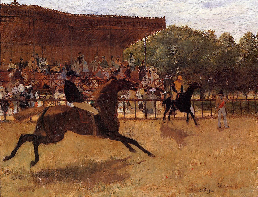 O Falso Começo (Edgar Degas) - Reprodução com Qualidade Museu