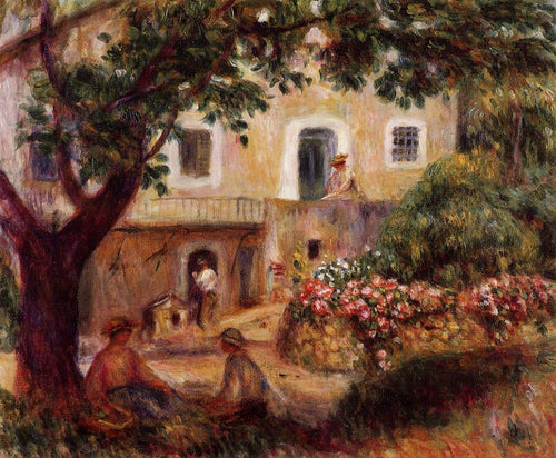 A Fazenda (Pierre-Auguste Renoir) - Reprodução com Qualidade Museu