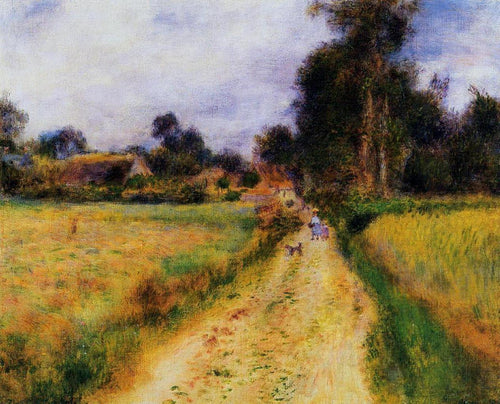 A Fazenda (Pierre-Auguste Renoir) - Reprodução com Qualidade Museu