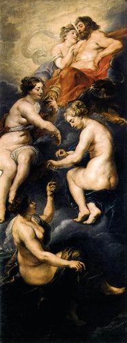 O destino de Spinning Maries (Peter Paul Rubens) - Reprodução com Qualidade Museu