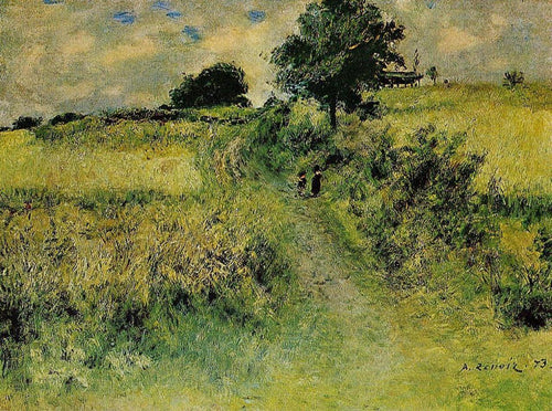O campo (Pierre-Auguste Renoir) - Reprodução com Qualidade Museu
