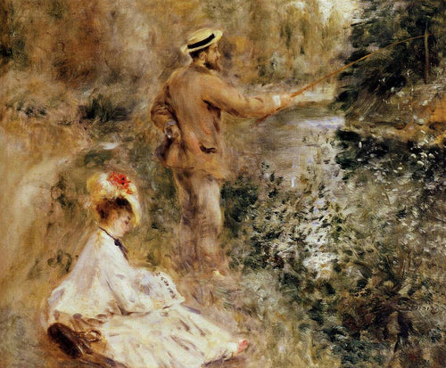 O pescador (Pierre-Auguste Renoir) - Reprodução com Qualidade Museu