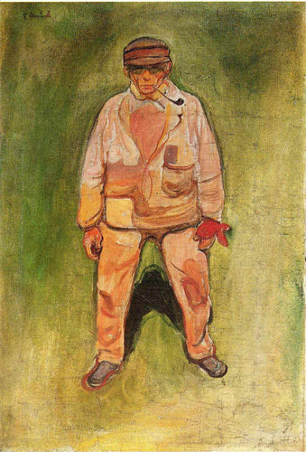 O pescador (Edvard Munch) - Reprodução com Qualidade Museu